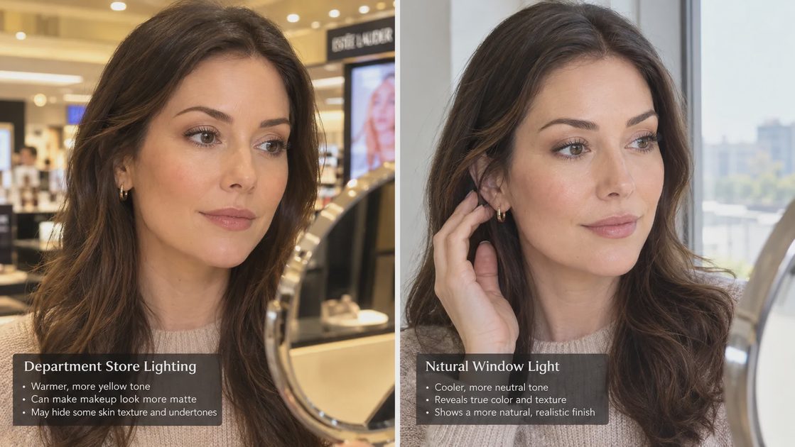 What a Department-Store Lighting Test Taught Me About Makeup